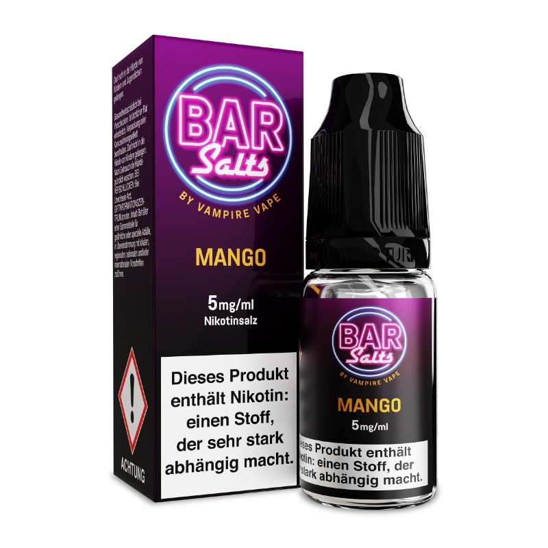 Vampire Vape Bar Salts - Mango 10ml 5mg