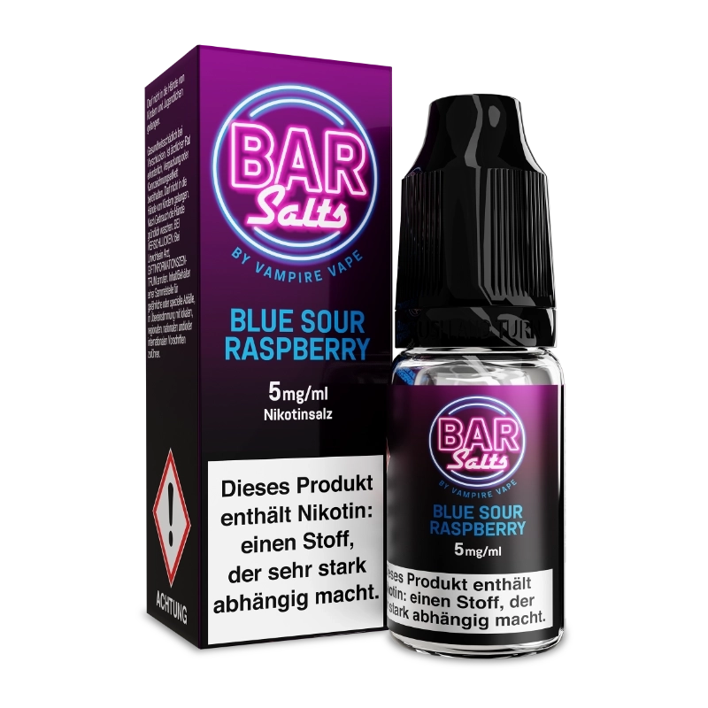 Vampire Vape Bar Salts - Blue Sour Raspberry 10ml 5mg