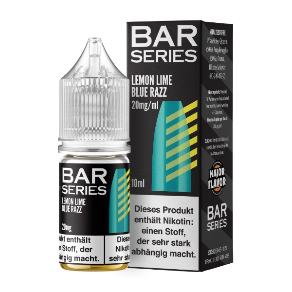 Bar Series - Nic Salt - Lemon Lime Blue Razz - 10ml 20mg