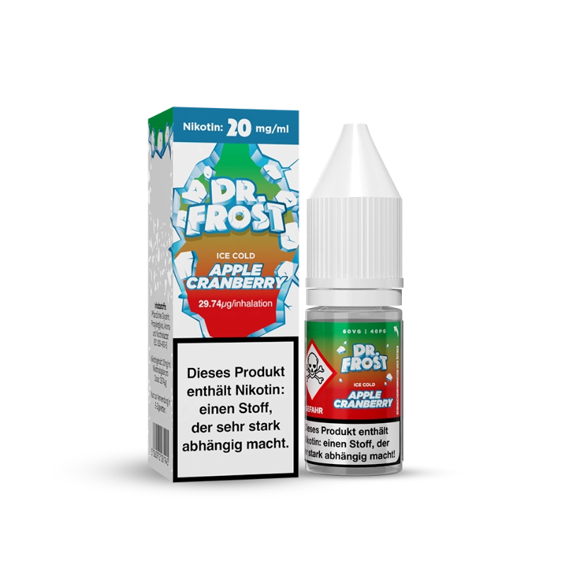 Dr. Frost Salt Nic - Ice Cold Apple Cranberry 10ml