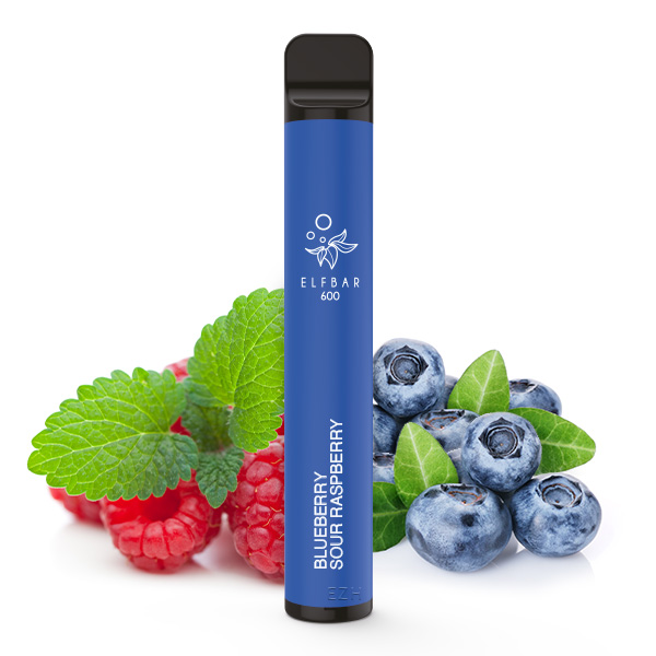 ElfBar 600 Blueberry Sour Raspberry 0mg - Versteuert