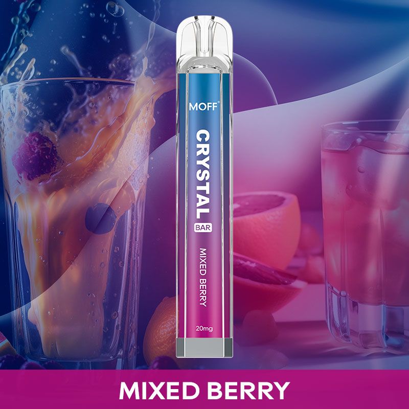 Crystalbar - Mixed Berry Disposable 2ml 20mg