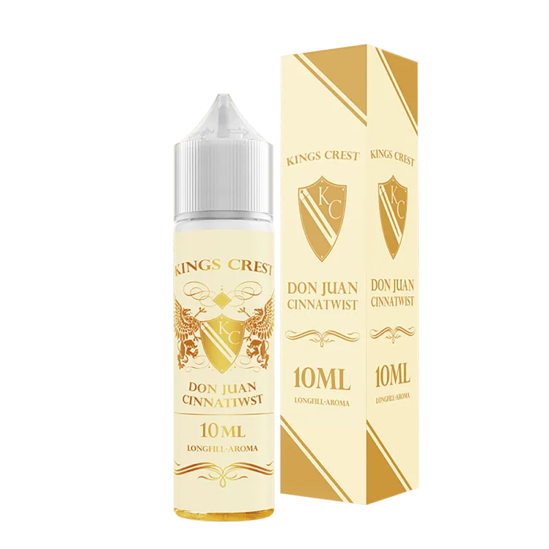 Kings Crest, Cinnatwist 10ml Longfill