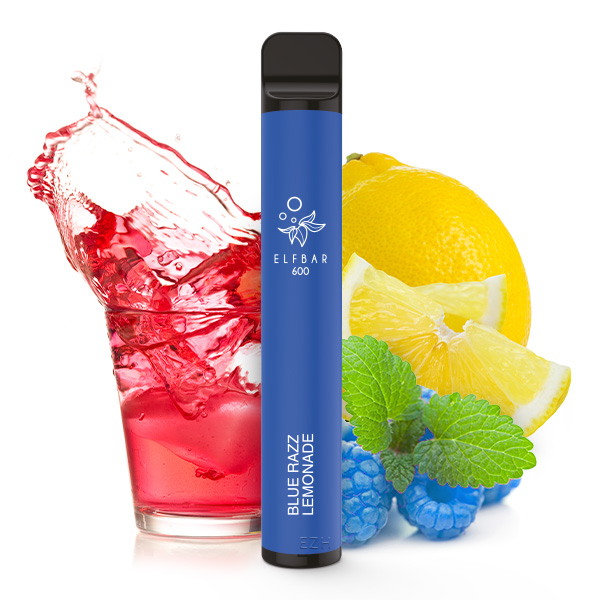 Elfbar 600 Einweg E-Zigarette 2ml - Blue Razz Lemonade 20mg