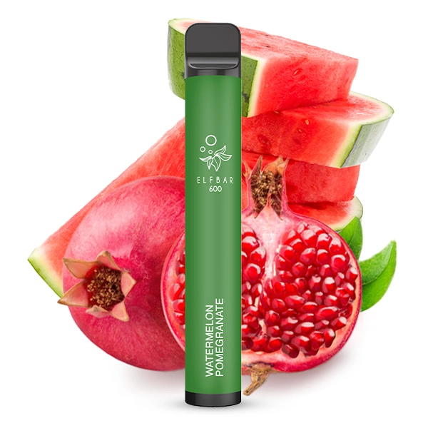 Elfbar 600 Einweg E-Zigarette 2ml - Watermelon Pomegranate 20mg