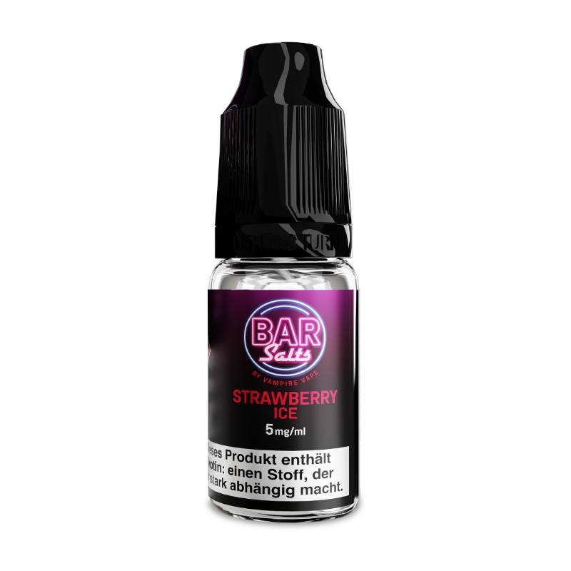 Vampire Vape Bar Salts - Strawberry Ice 10ml 5mg