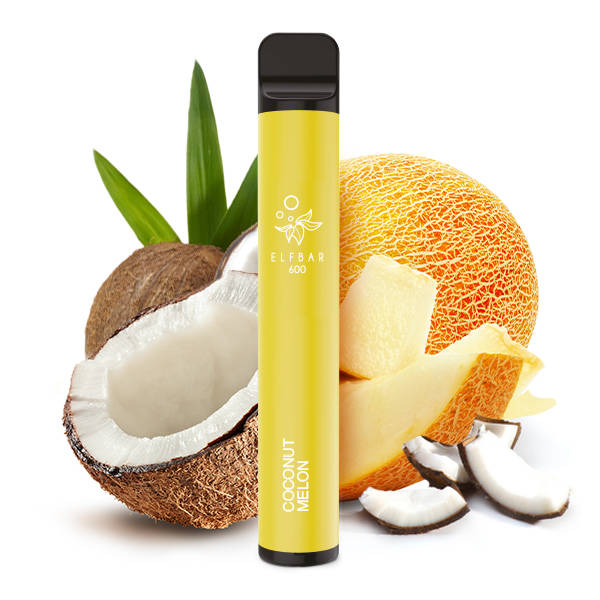Elfbar 600 Einweg E-Zigarette 2ml - Coconut Melon 20mg
