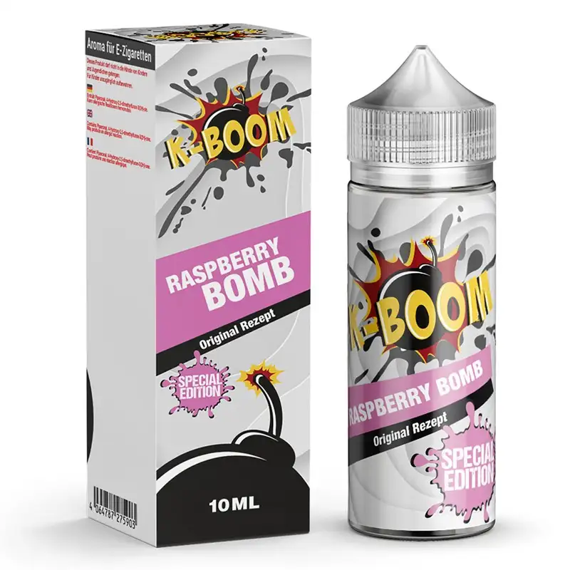 K-Boom, Raspberry Bomb Longfill 10ml