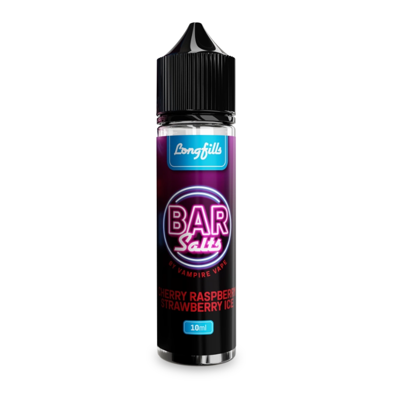 Vampire Vape Bar Salts - Cherry Raspberry Strawberry Ice Longfill Aroma 10ml