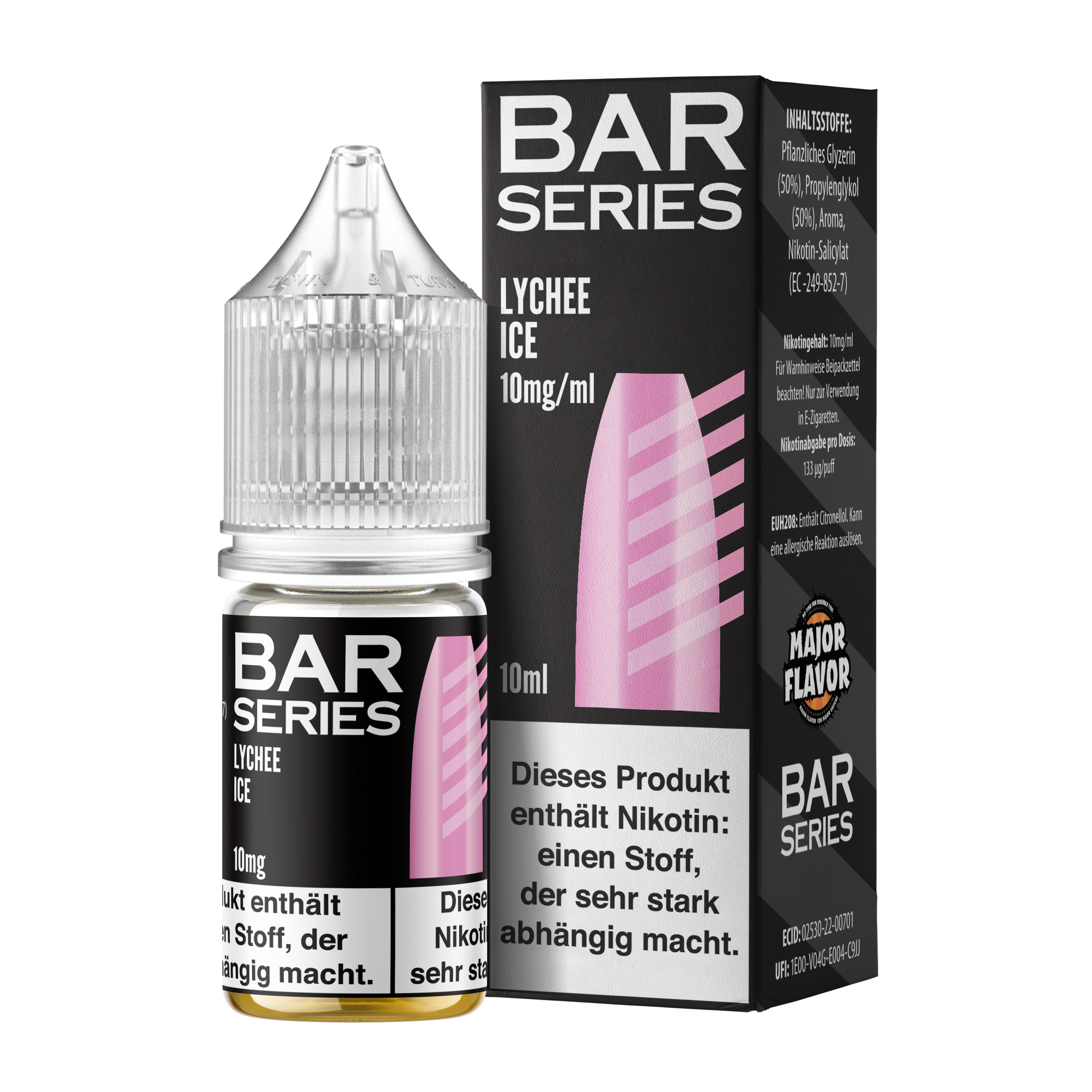  Bar Series - Nic Salt - Lychee Ice - 10ml 10mg 