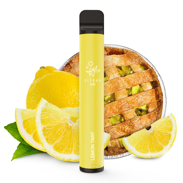 Elfbar 600 Einweg E-Zigarette 2ml - Lemon Tart 20mg