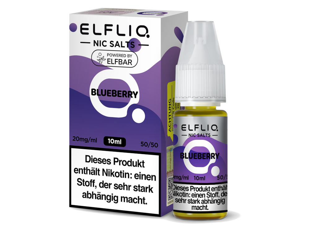 ELFLIQ, Blueberry NicSalt 10ml - 