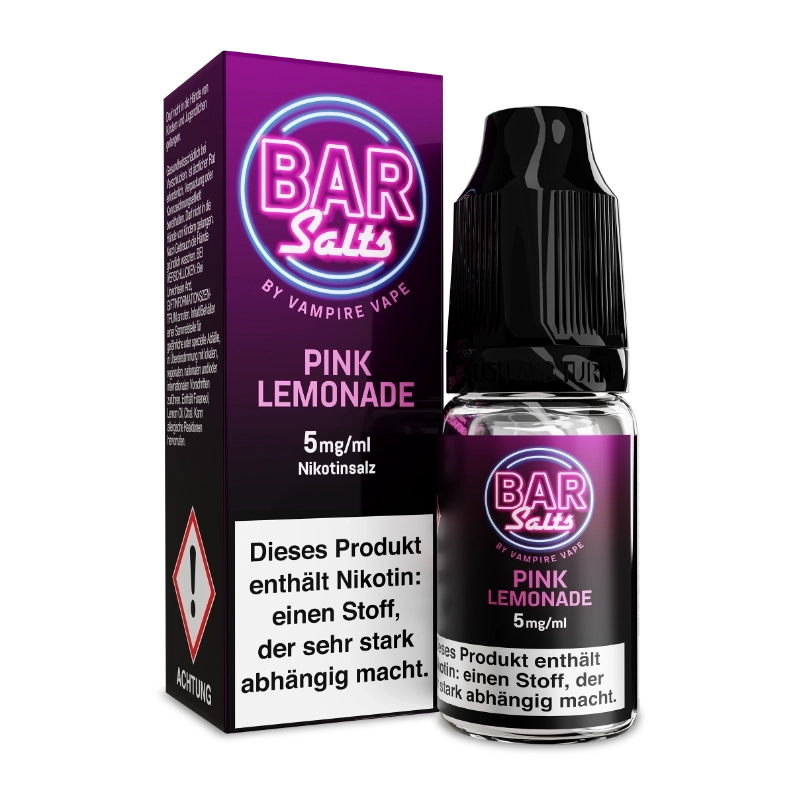 Vampire Vape Bar Salts - Pink Lemonade 10ml 5mg