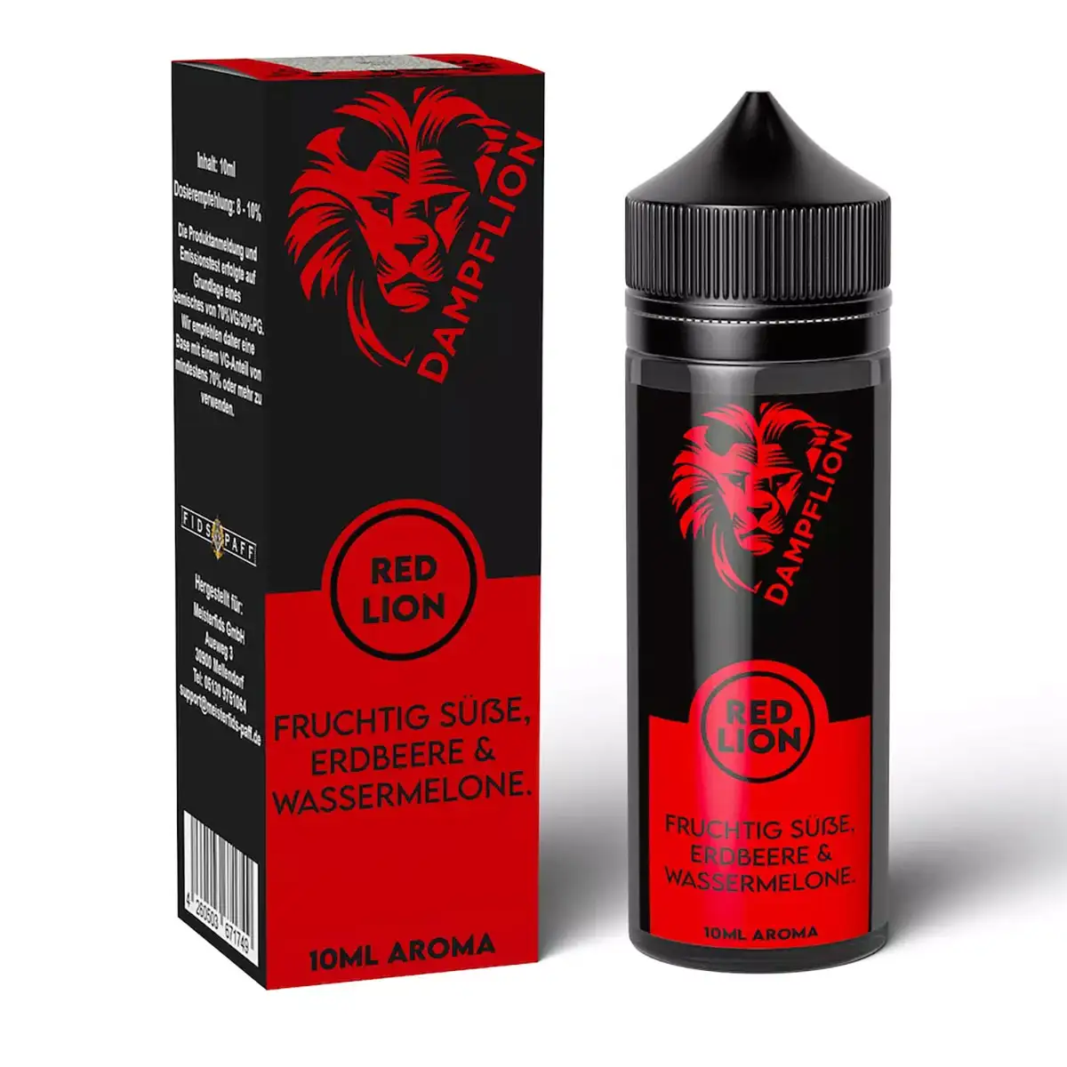 Dampflion, Red Lion 10ml Longfill