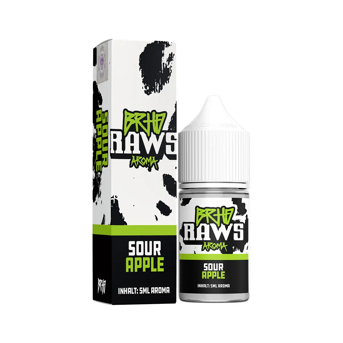 BRHD, RAWS Sour Apple Longfill 5ml