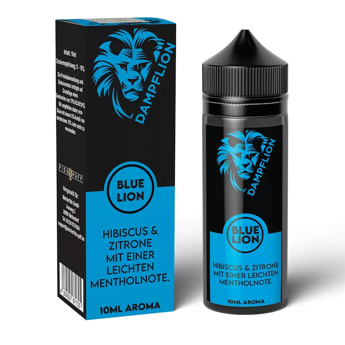 Dampflion, Blue Lion 10ml Longfill