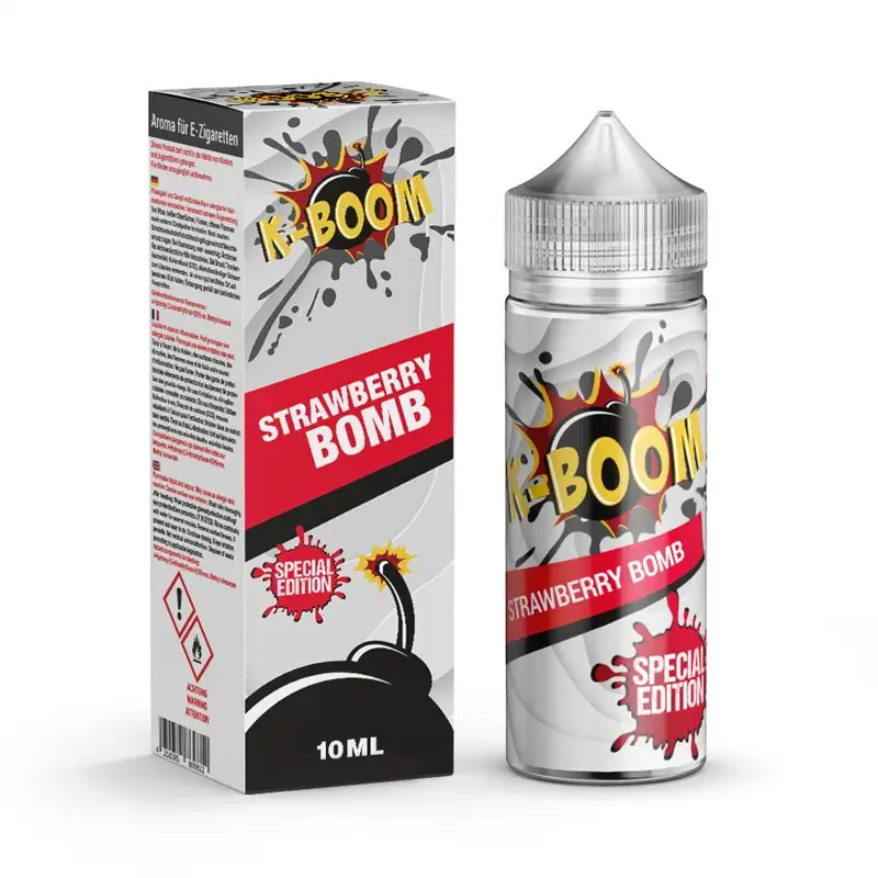 K-Boom, Strawberry Bomb Longfill 10ml