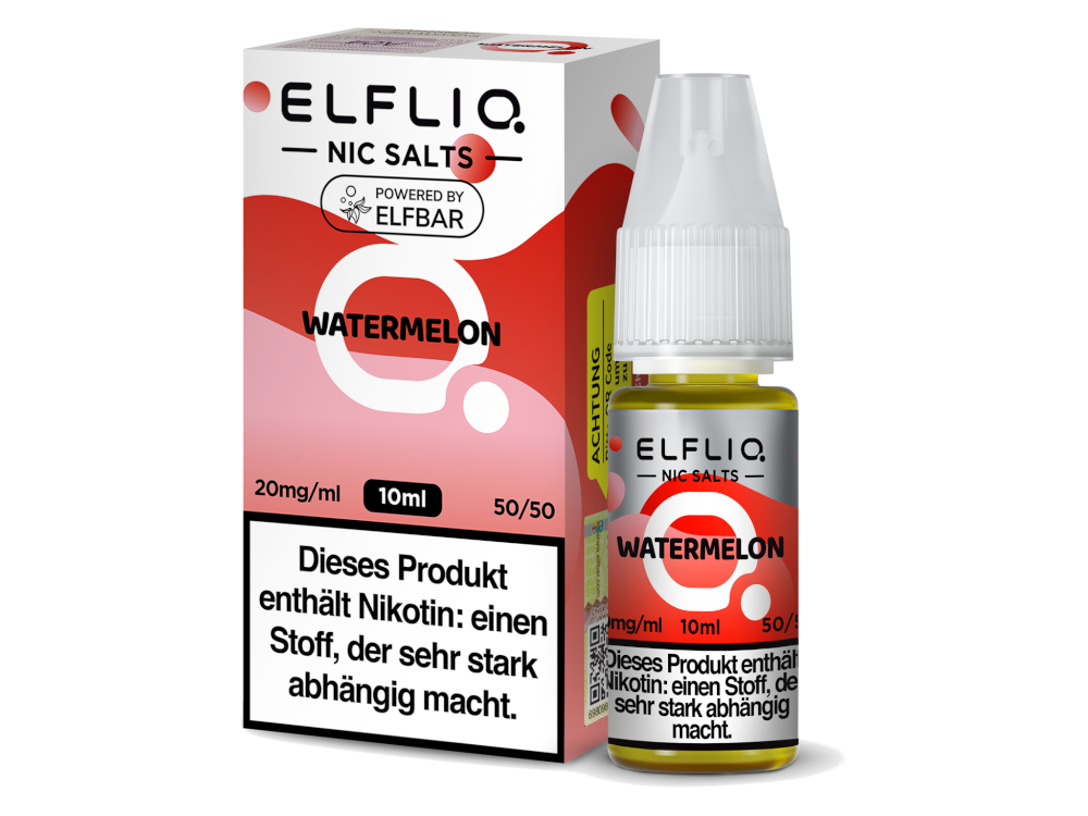 ELFLIQ, Watermelon, Nikotinsalz Liquid 10mg 10ml