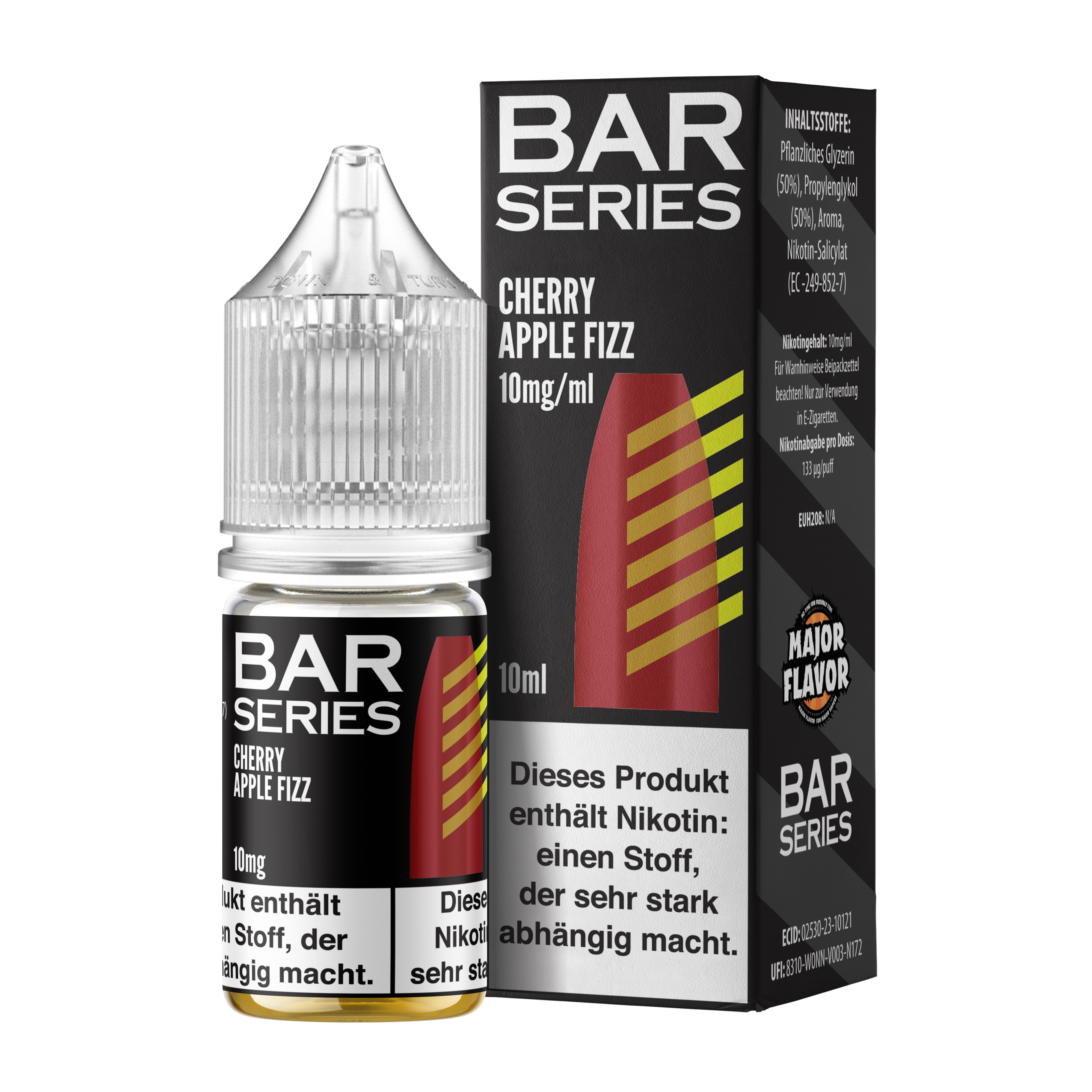 Bar Series - Nic Salt Cherry Fizz Green Apple - 10ml 10mg